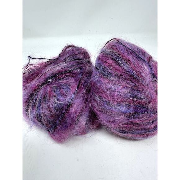 La Buttega Del Filato Fettuccini Yarn 2 x 50 g balls 65% Mohair Made in Italy - Picture 6 of 7
